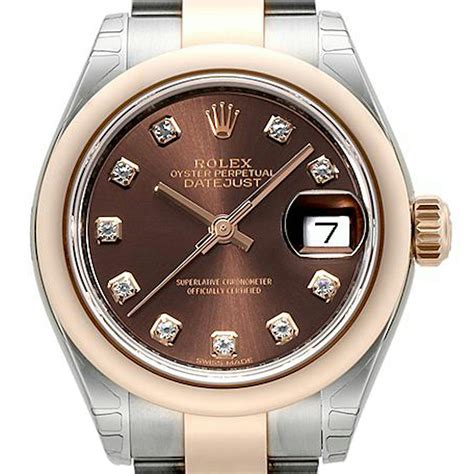 rolex just date accciaio rosa lady|rolex lady datejust bracelet.